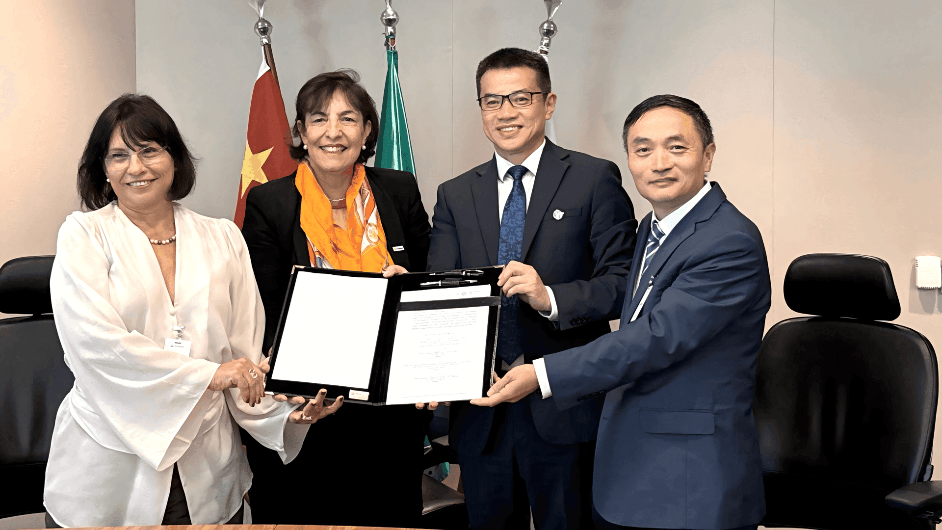 Reunião quadripartite do Centro Brasil-China de Inovação Científica e Tecnológica